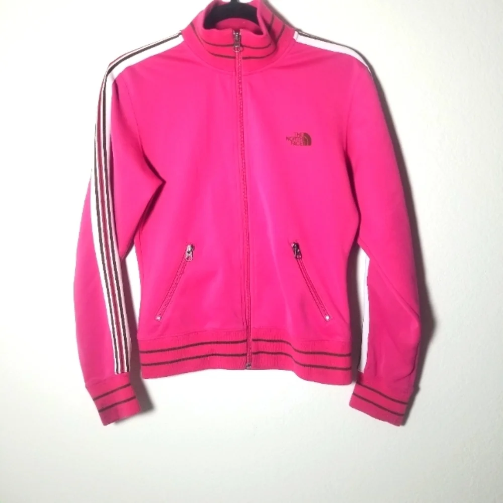 The North Face Pink Track Jacket - Picture 1 of 6